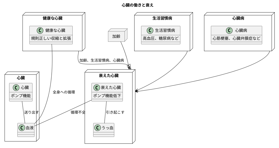 心臓とのかかわり